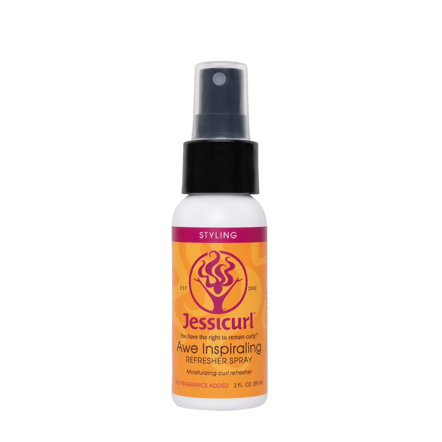 Jessicurl Awe Inspiraling Spray krøllspray uten parfyme 237 ml