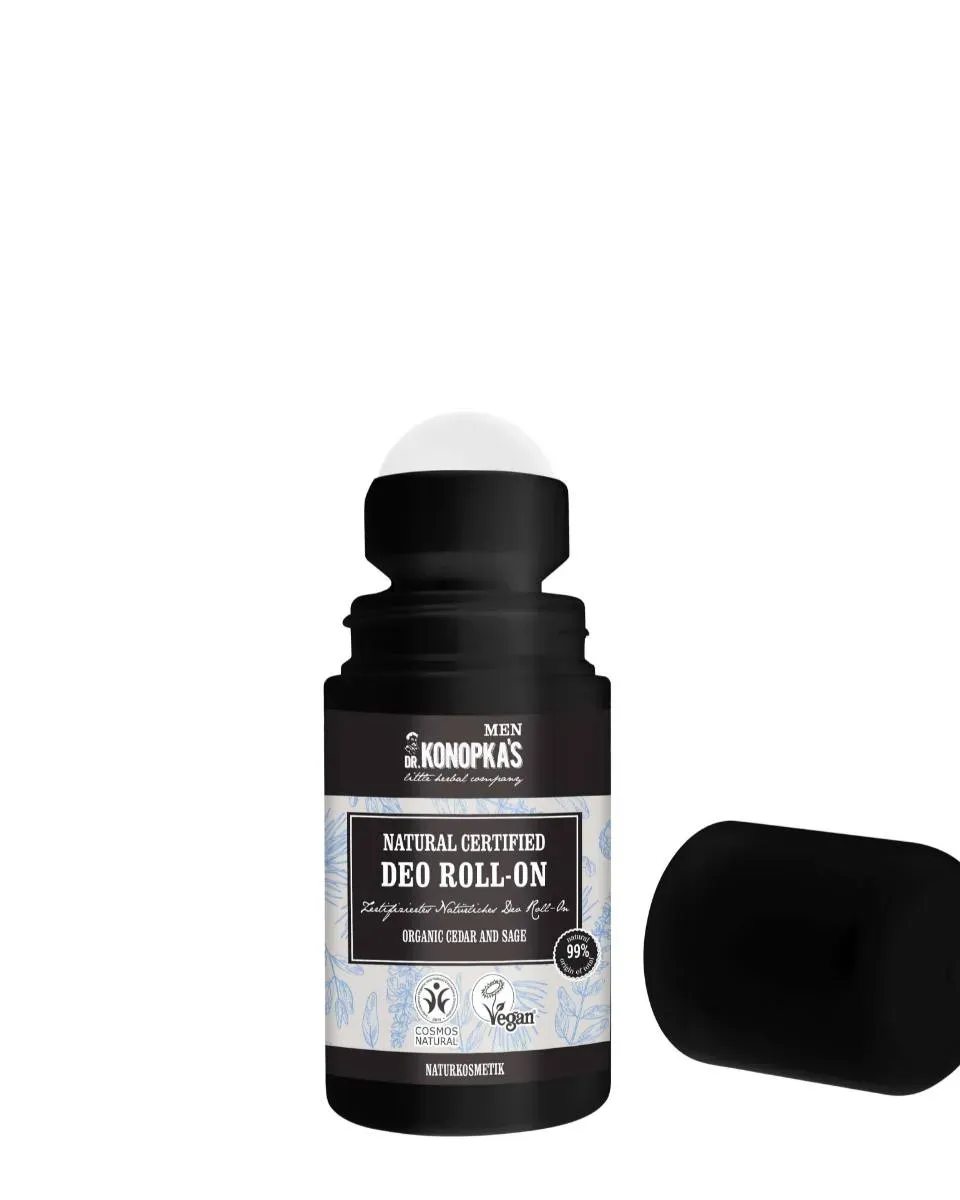 Dr. Konopka's MEN roll-on deodorant 50 ml seder og salvie