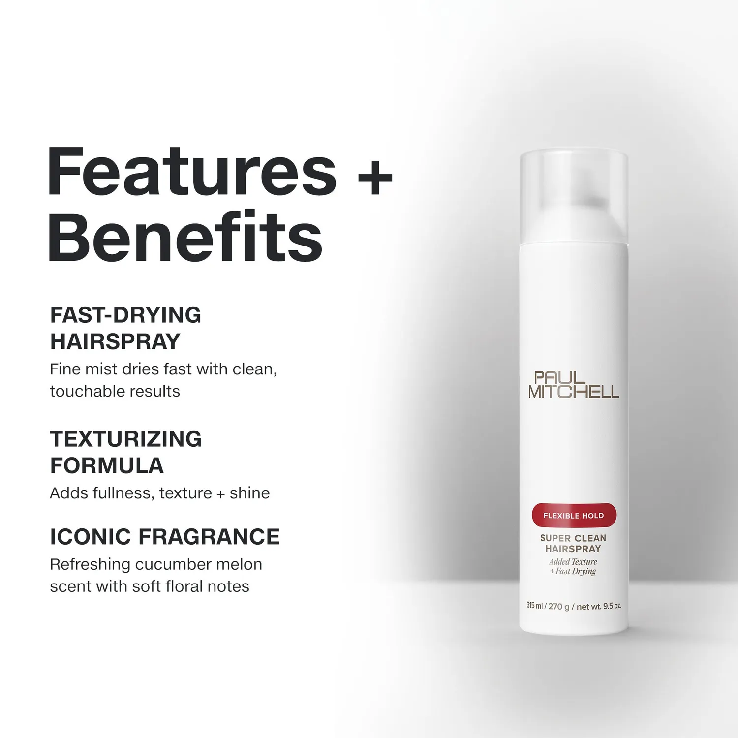 Paul Mitchell Super Clean hårspray 59 ml fleksibel hold