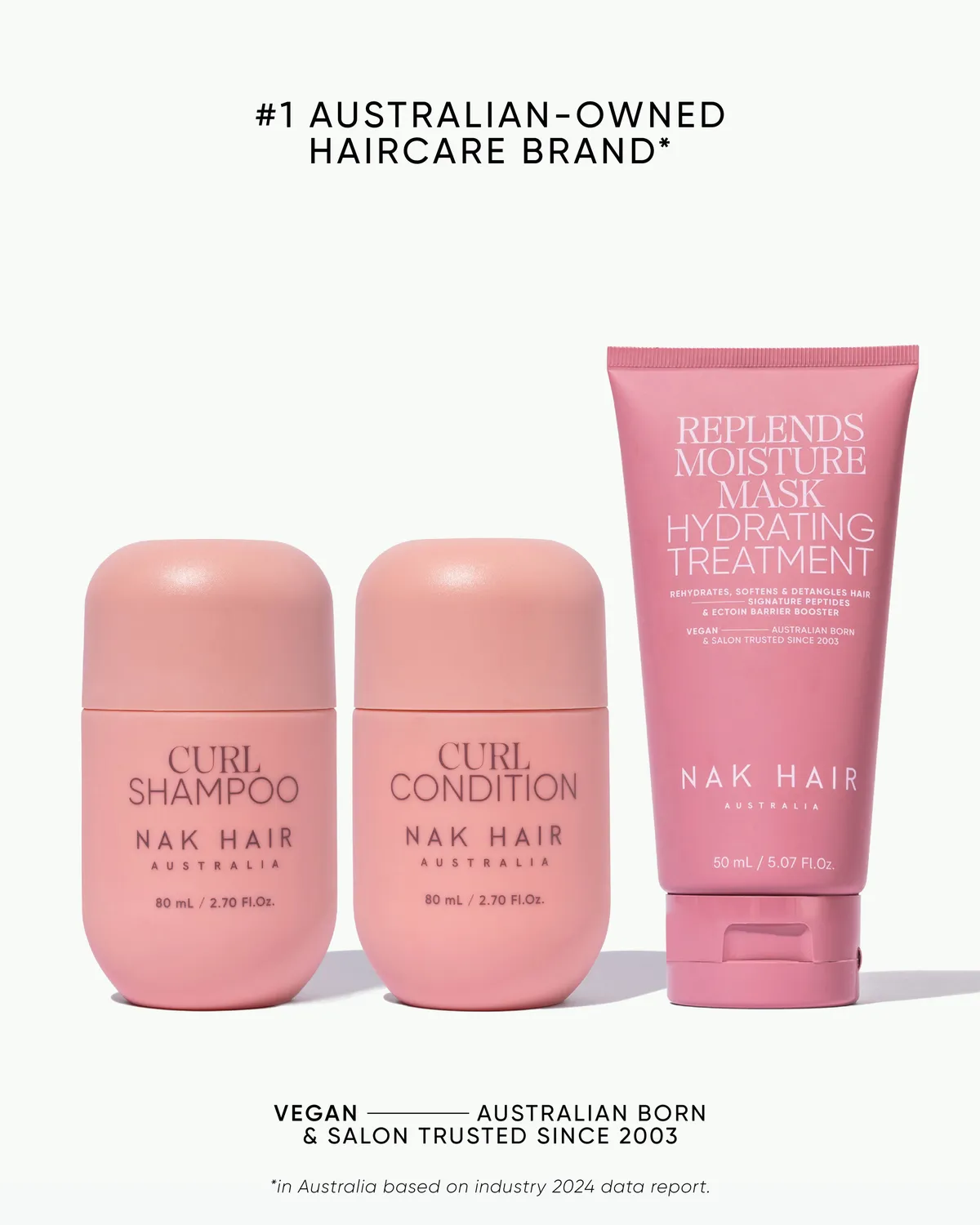 NAK Curl Discovery krøllesett 3-steg for definisjon