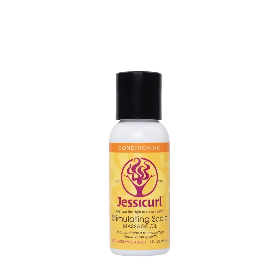 Jessicurl Stimulating Scalp Massage Oil 2 oz uparfymert