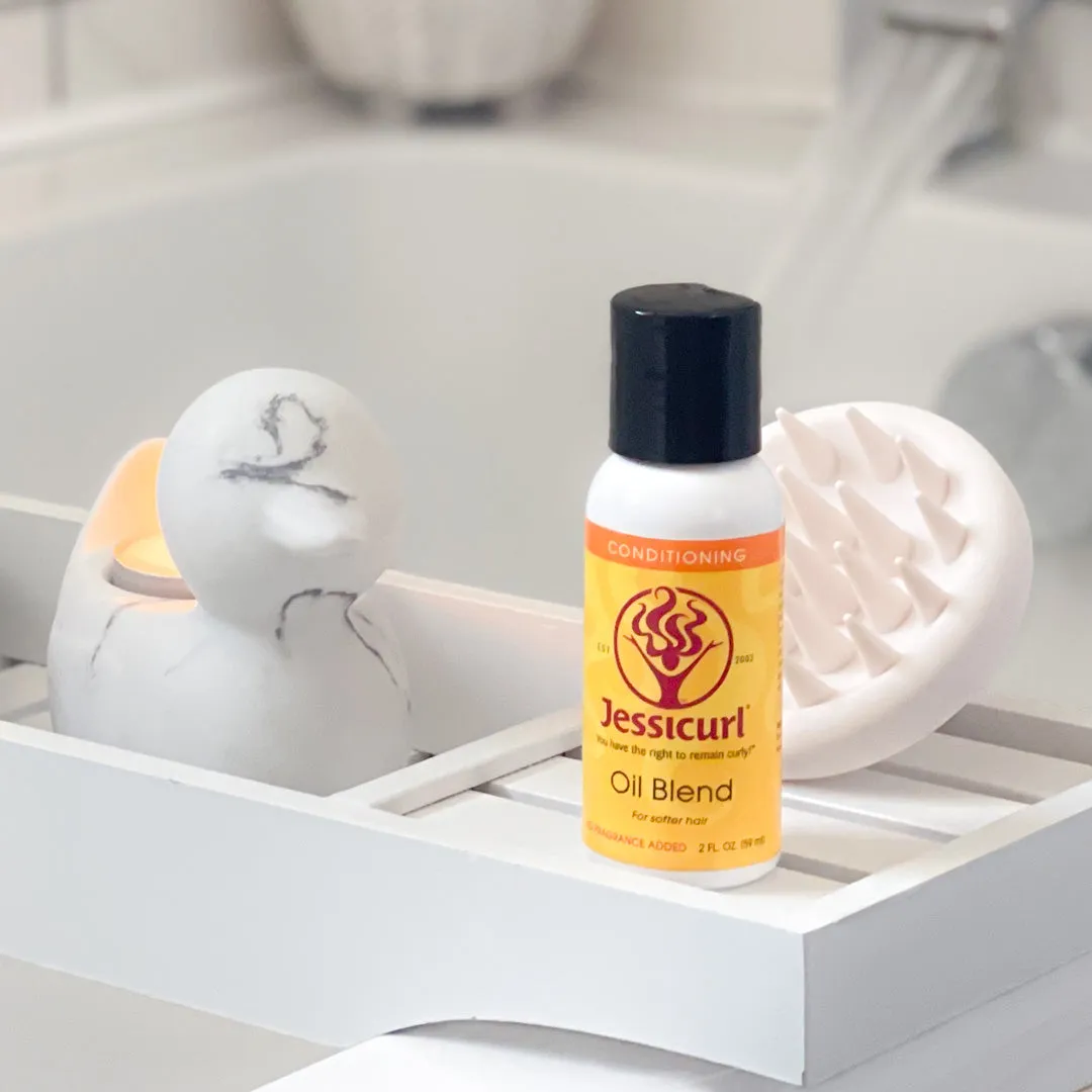 Jessicurl Oil Blend hårolje 59 ml glans og frizz