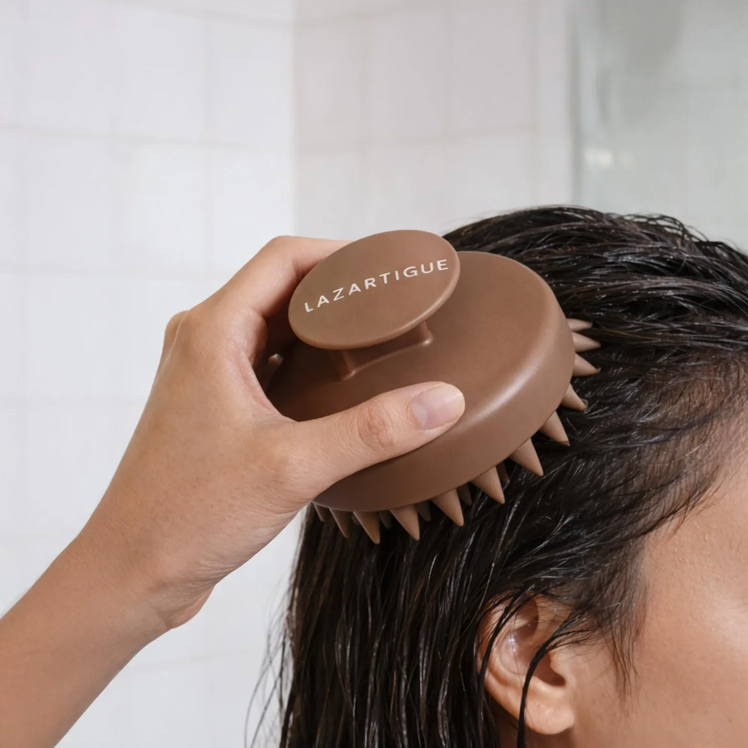 Lazartigue Scalp hodebunnsbørste silikon massasje