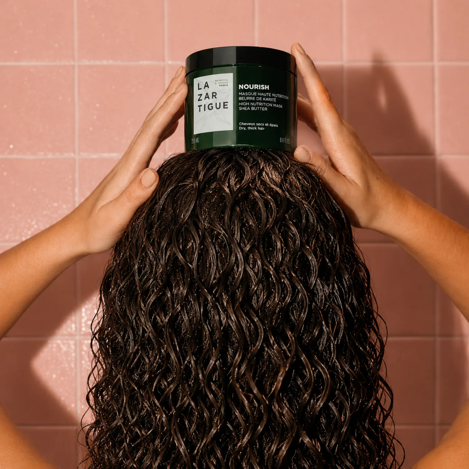 Lazartigue Nourish hårmaske 250 ml tørt hår