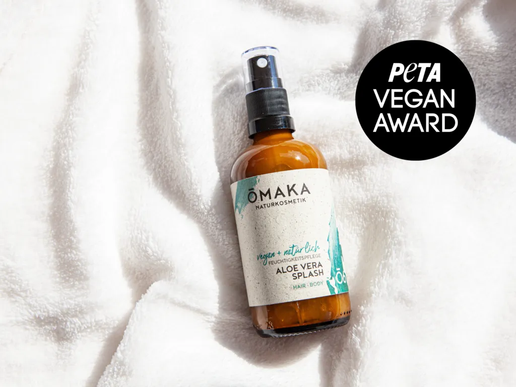 ŌMAKA Aloe Vera Splash spray duftfri fukt