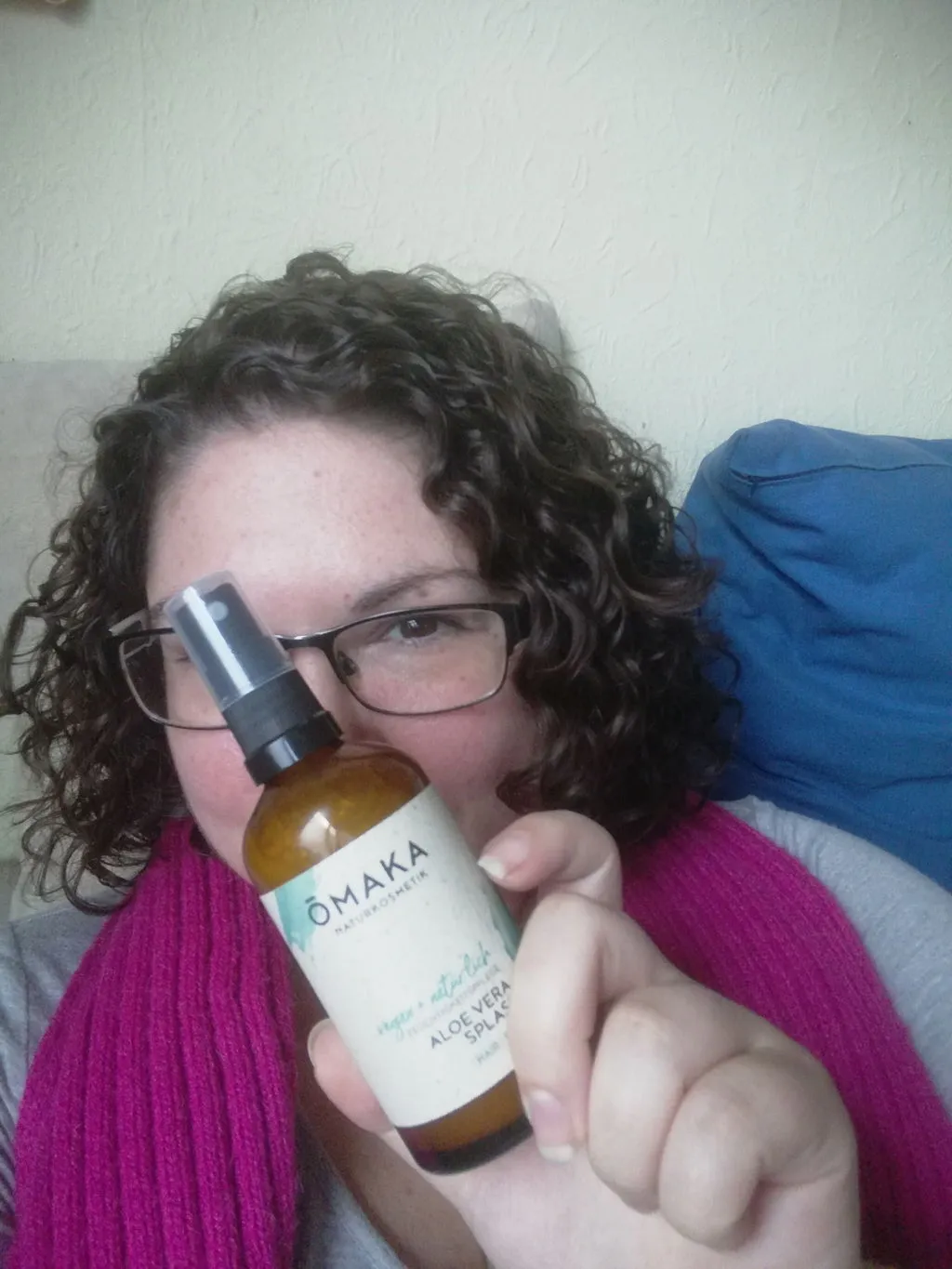 ŌMAKA Aloe Vera Splash spray duftfri fukt