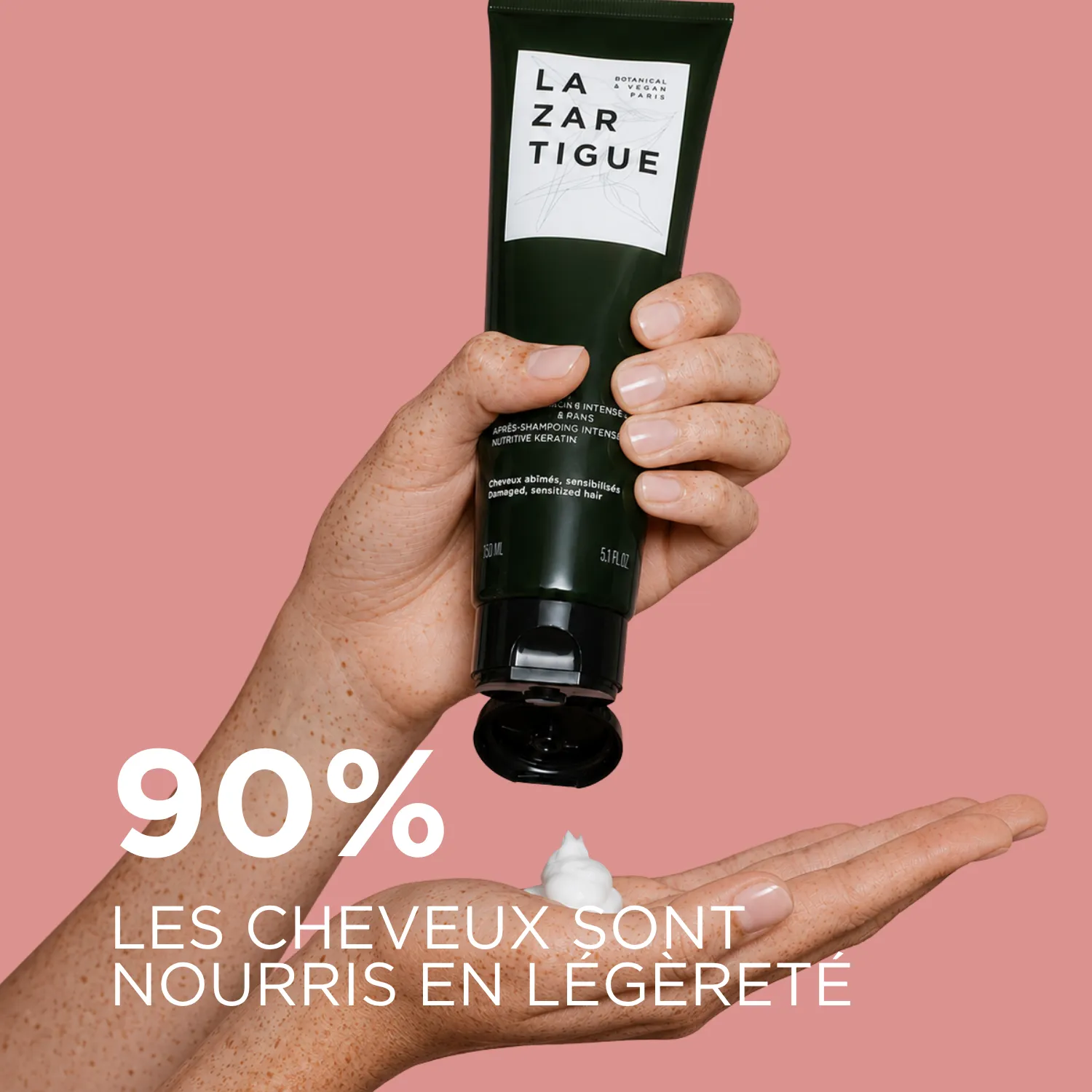Lazartigue Nourish Light balsam lett næring fint hår