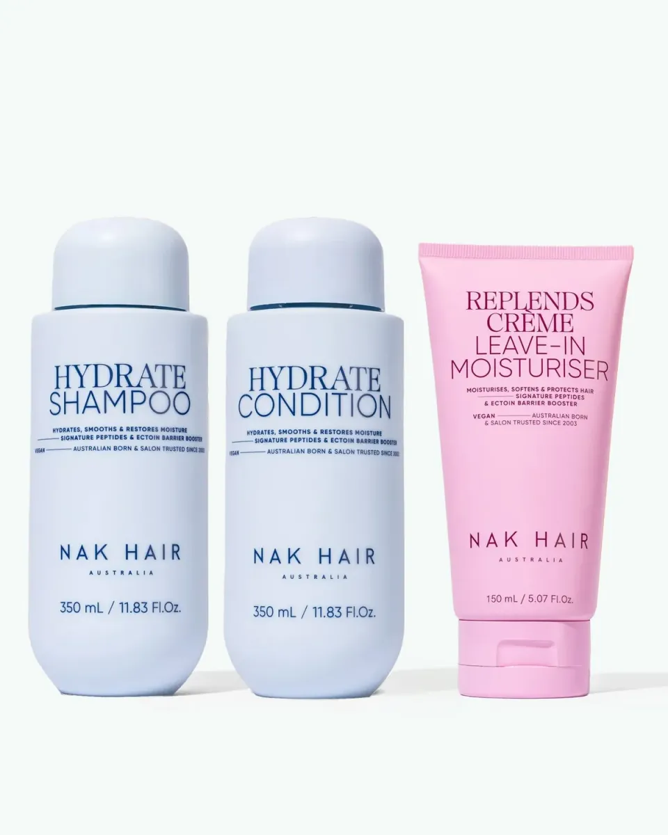 NAK Hydrate Signature Edit fuktighetssett 3-delers