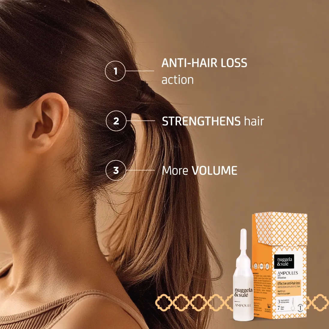 Nuggela & Sulé Anti-Hair Loss hårampuller 10 ml mot hårtap