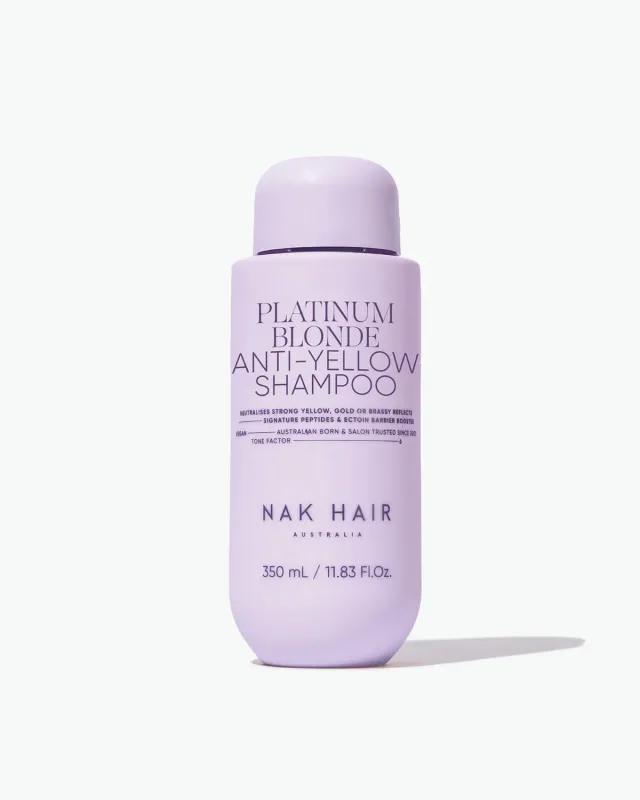 NAK Platinum Blonde Anti-Yellow sjampo mot gule toner