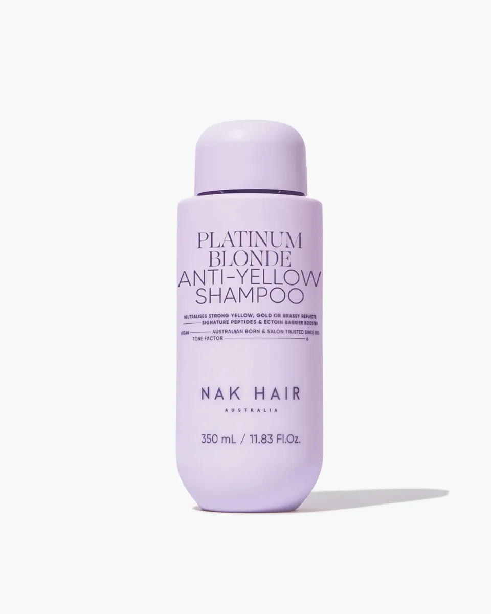 NAK Platinum Blonde Anti-Yellow sjampo mot gule toner