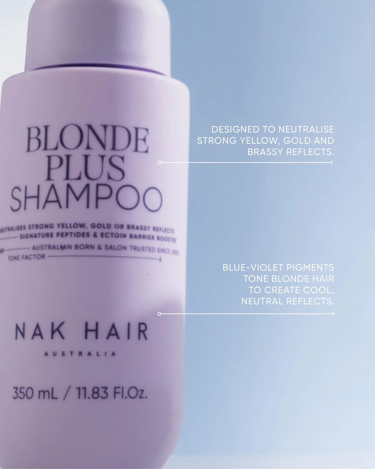 NAK Signature Holiday Blonde Plus sjampoduo nøytraliserende