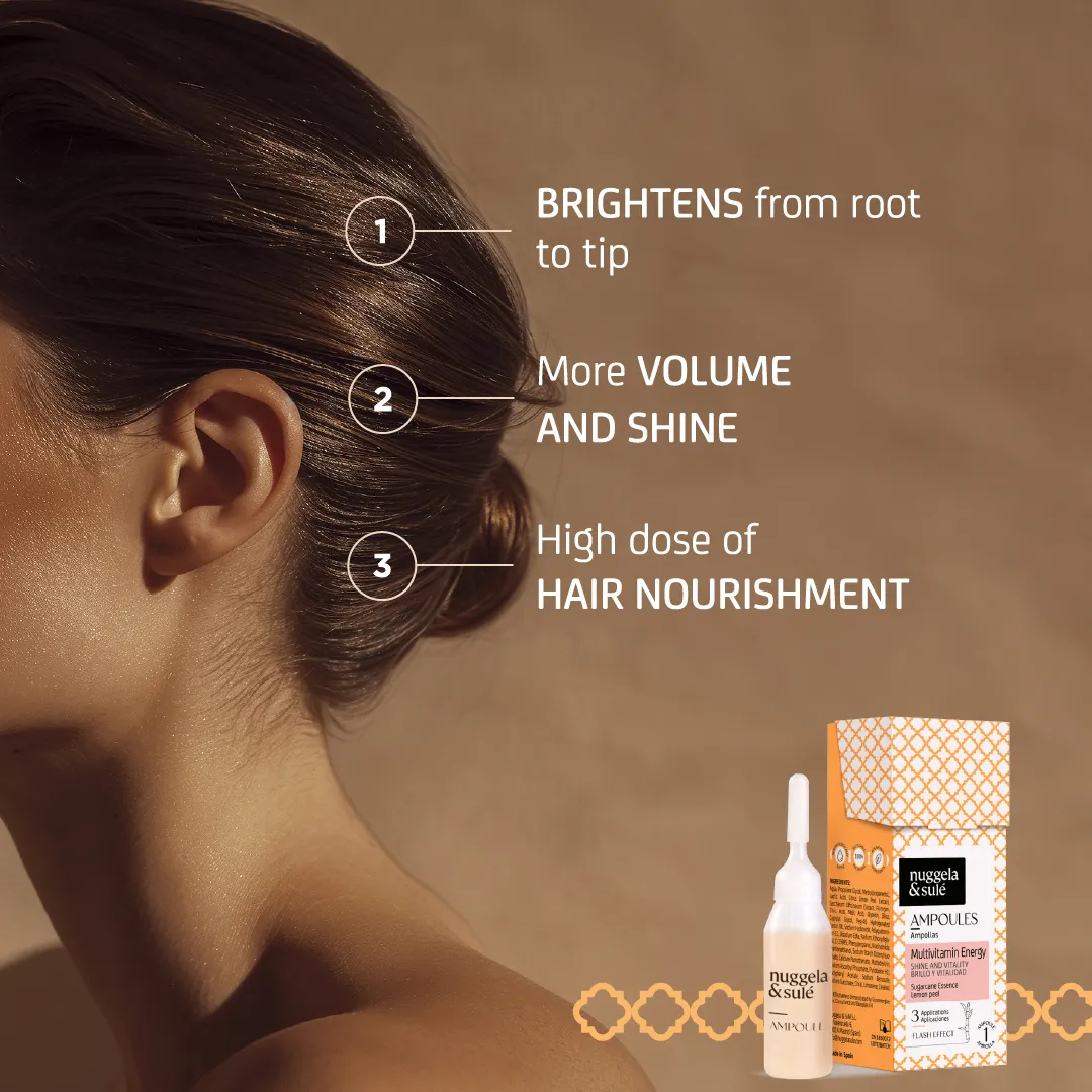 Nuggela & Sulé Multivitamin-Energy hårampuller 10 ml shine