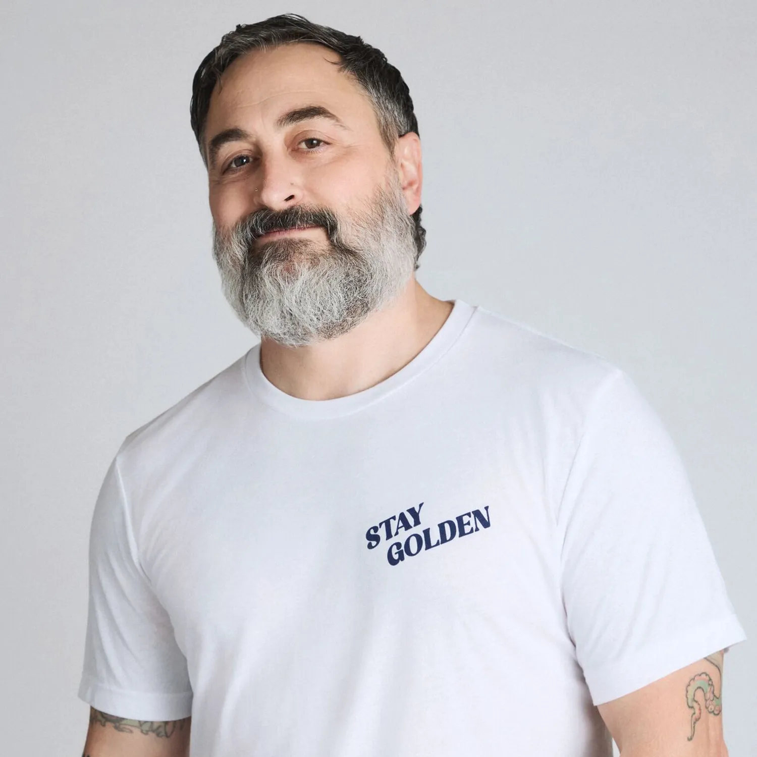 Paul Mitchell Stay Golden t-skjorte lett hverdagsmodell