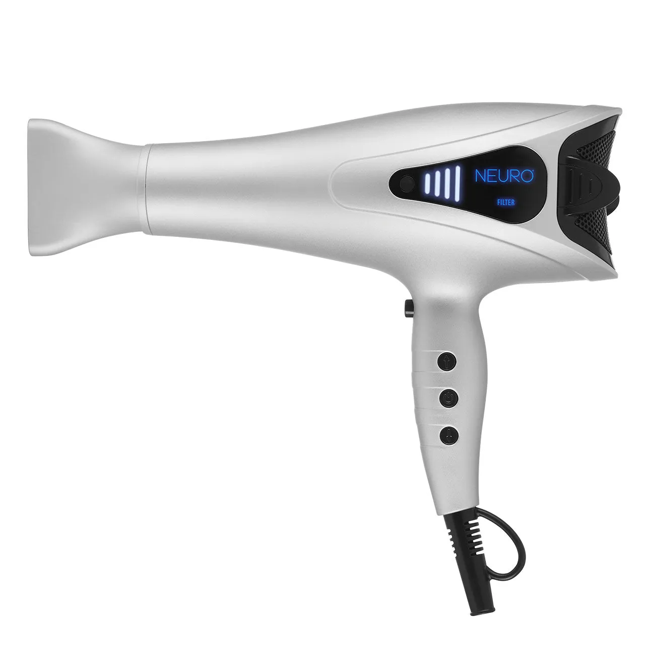 Paul Mitchell Neuro Light munnstykke til hårføner sølv smalt