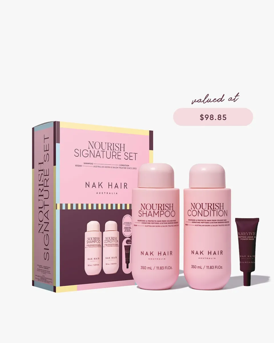NAK Signature Holiday Nourish Duo hårsett farge
