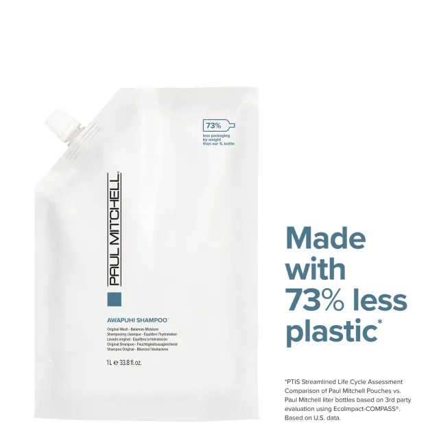Paul Mitchell Awapuhi sjampo refillpose fuktgivende