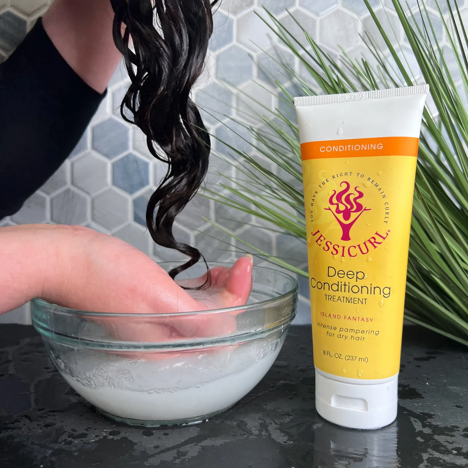 Jessicurl Deep Conditioning Treatment hårkur uten parfyme 237 ml