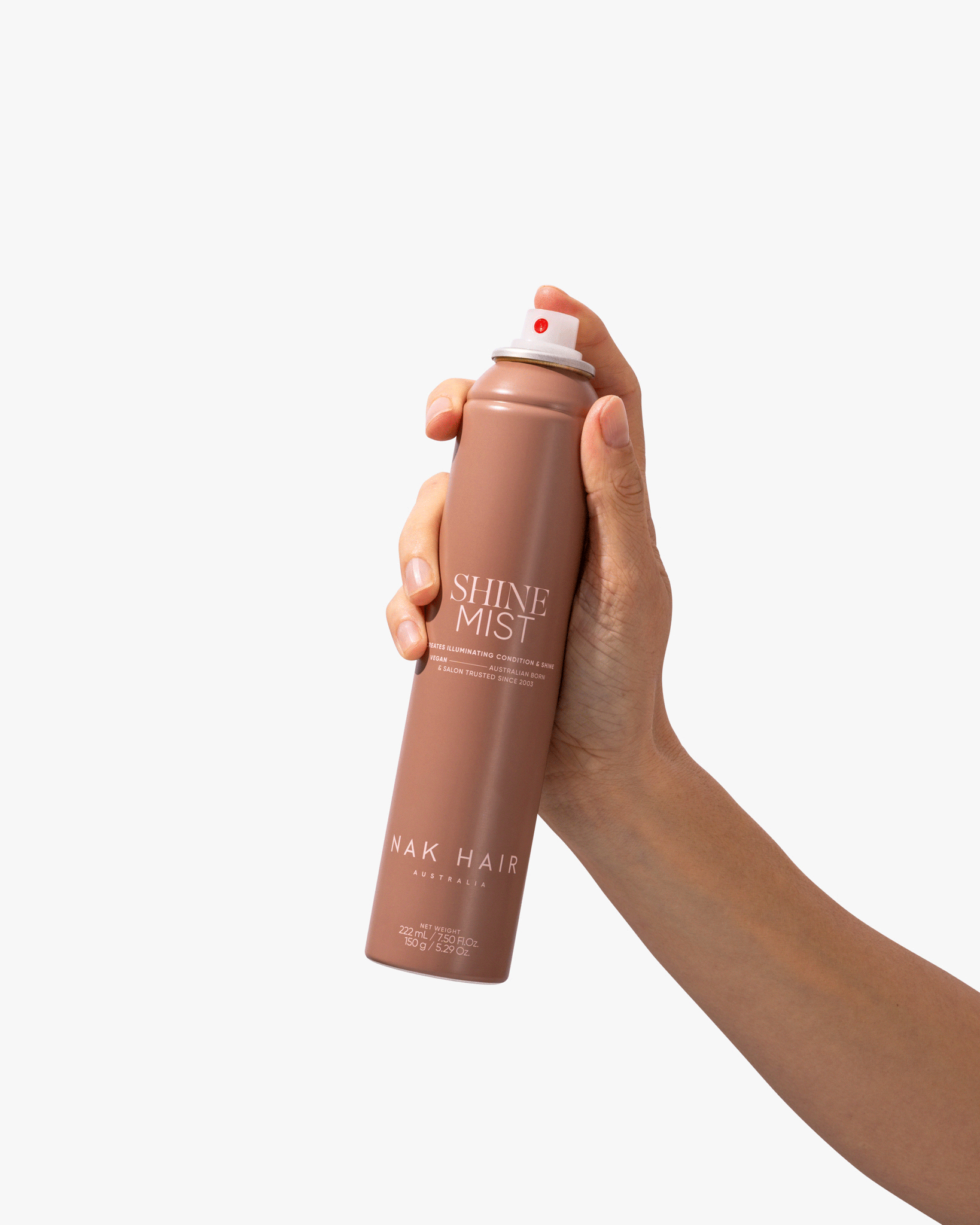 NAK Signature Shine Mist glansspray pleiende