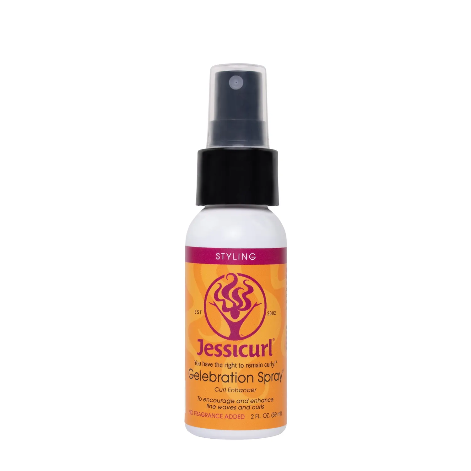 Jessicurl Gelebration Spray krøllespray 237 ml fint hår