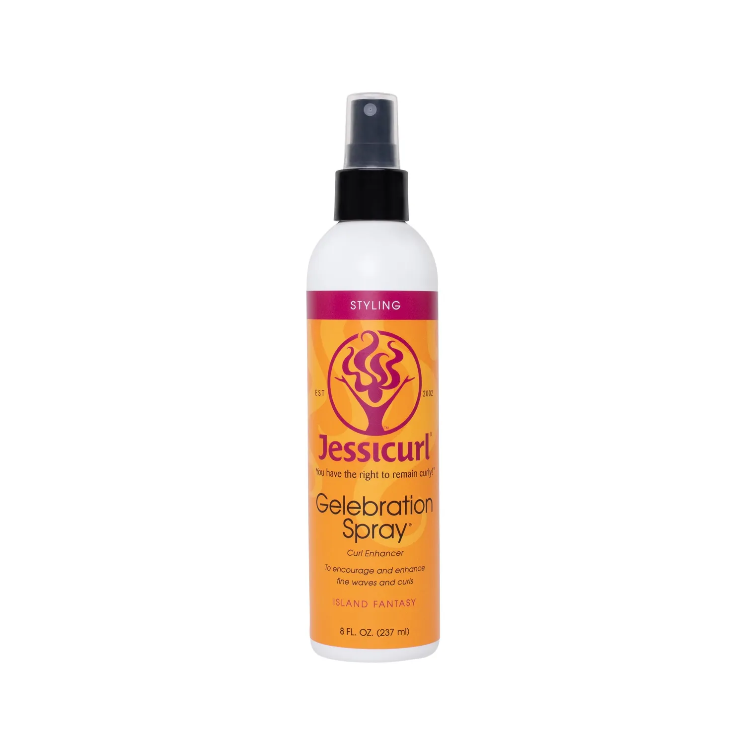Jessicurl Gelebration Spray krøllespray 237 ml fint hår