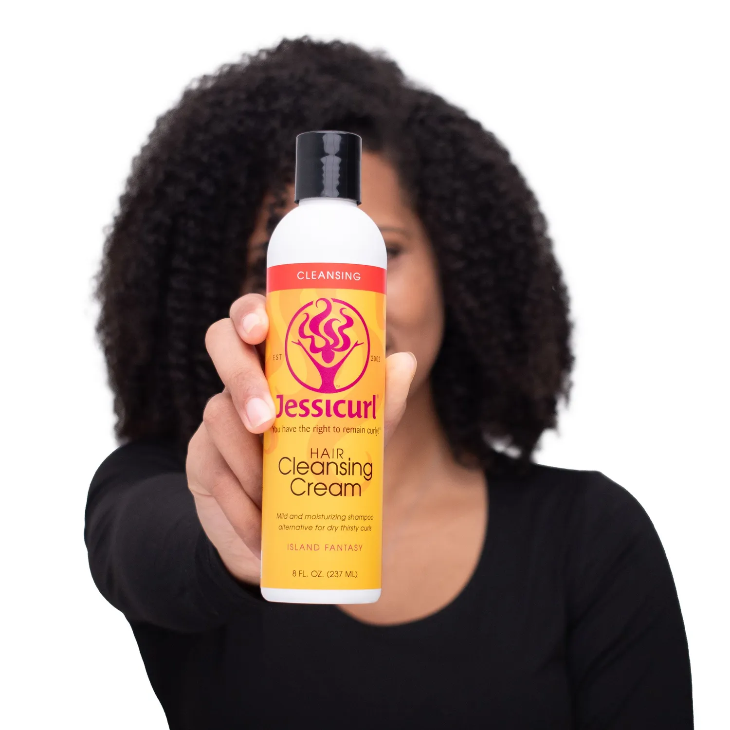 Jessicurl Hair Cleansing Cream hårvask uten parfyme 237 ml