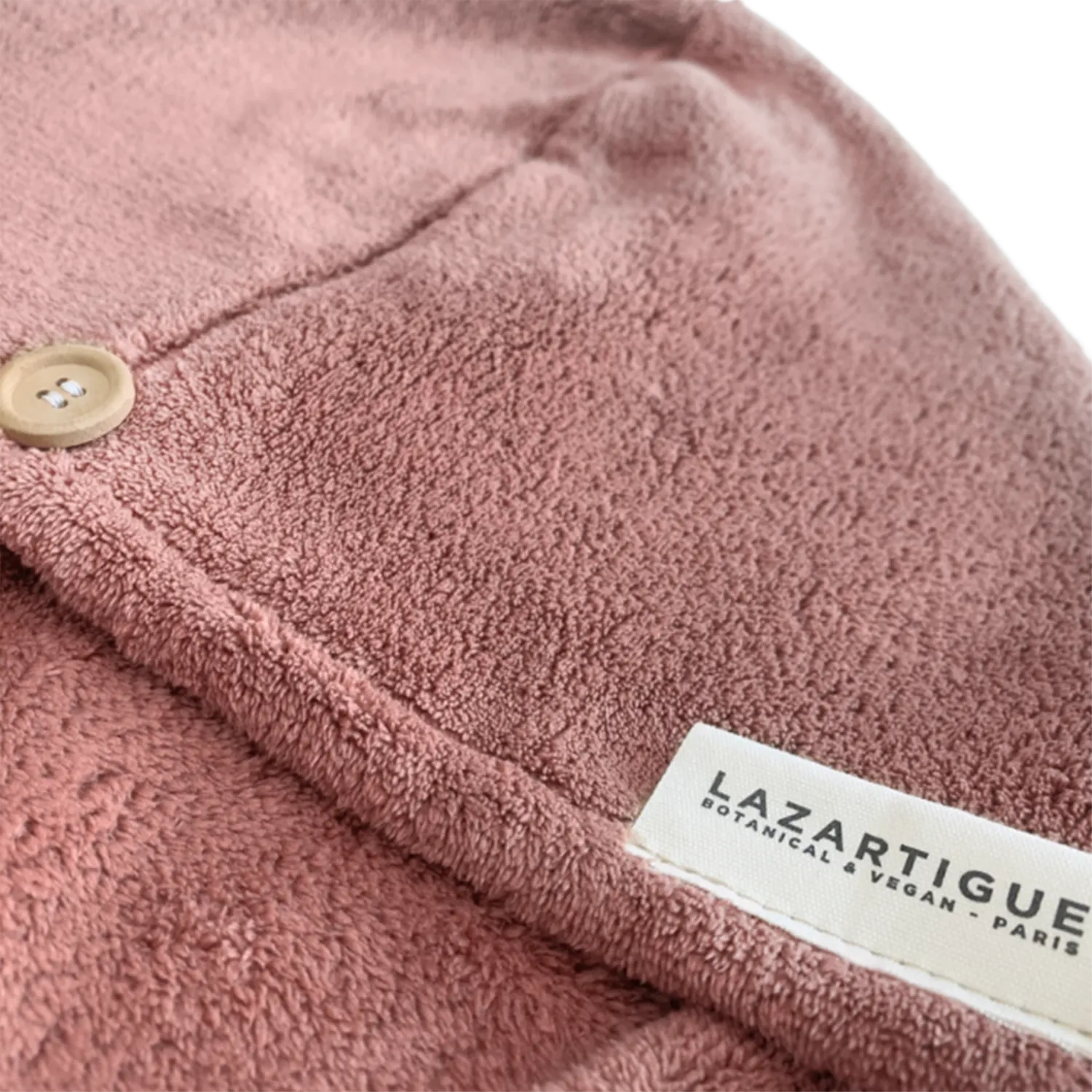 Lazartigue hårhåndkle turban for skånsom tørk