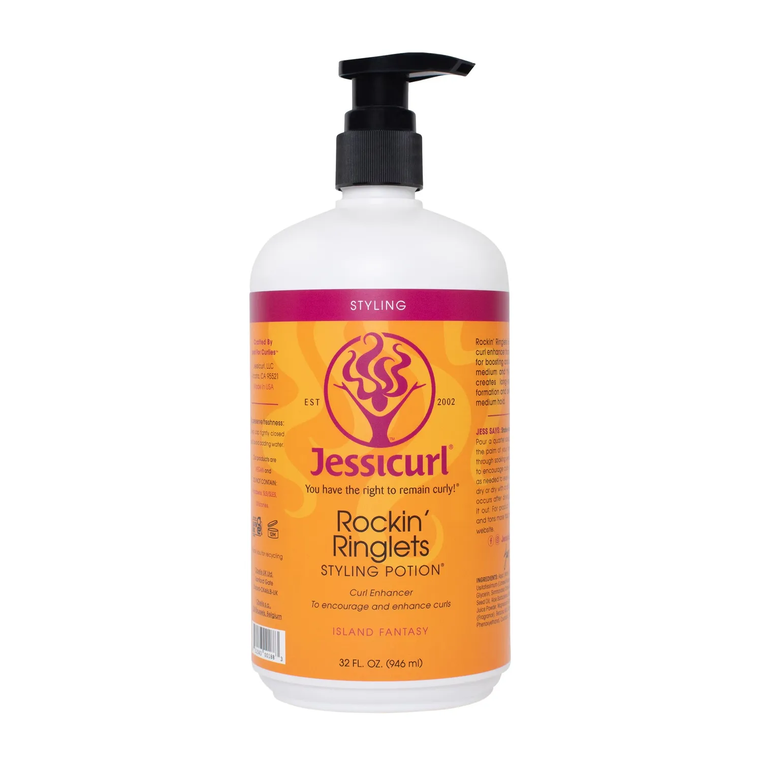 Jessicurl Rockin Ringlets styling 473 ml krøller