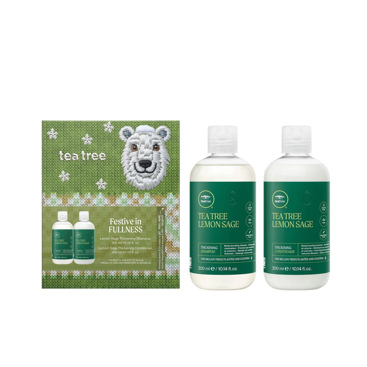 Paul Mitchell Lemon Sage gavesett sjampo+balsam fyldig