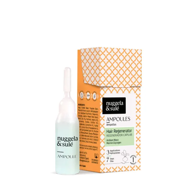Nuggela & Sulé Hair Regenerator ampuller 4x10 ml