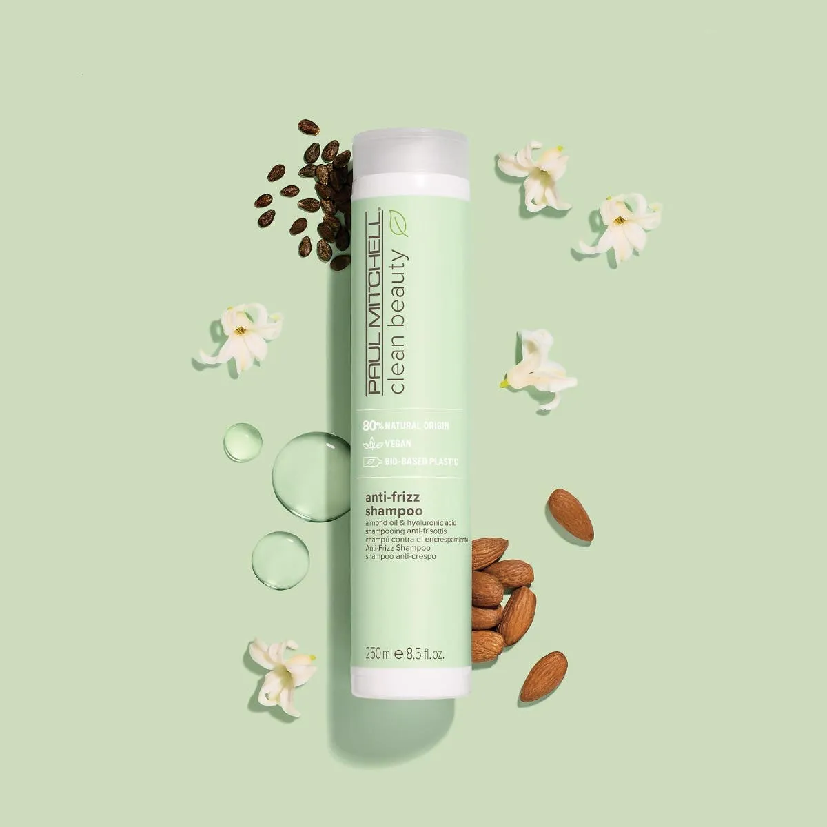 Paul Mitchell Clean Beauty Anti-Frizz sjampo 250 ml
