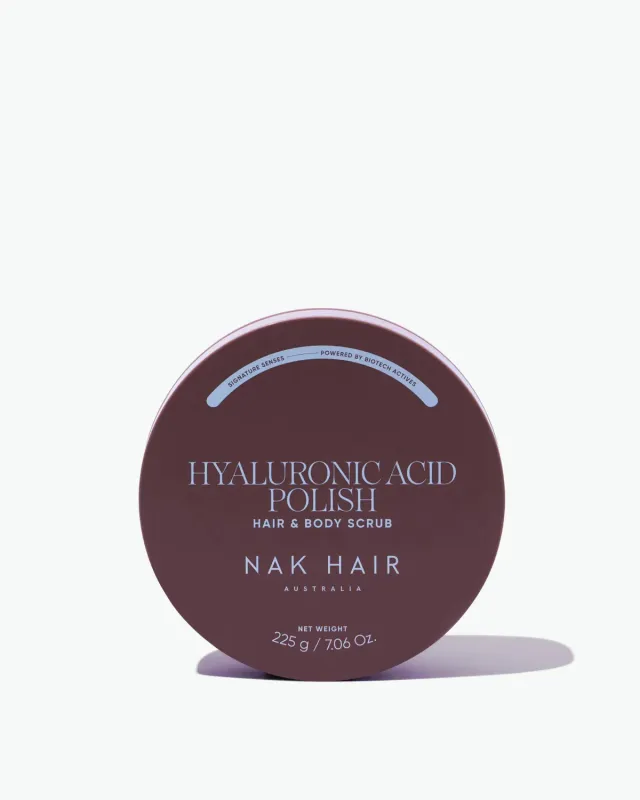 NAK Signature Hyaluronic Polish skrubb hår kropp