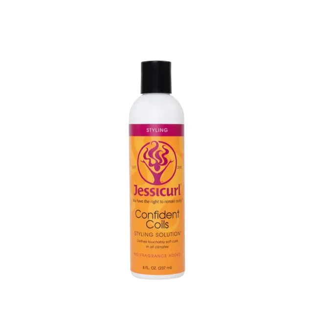 Jessicurl Confident Coils stylingkrem uten parfyme 237 ml