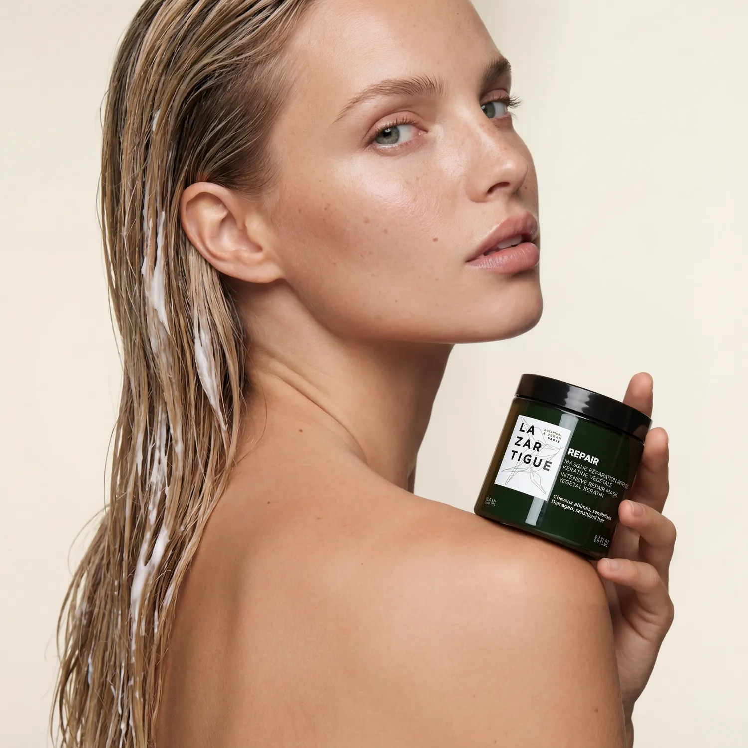 Lazartigue Masque Repair hårmaske 250 ml skadet hår