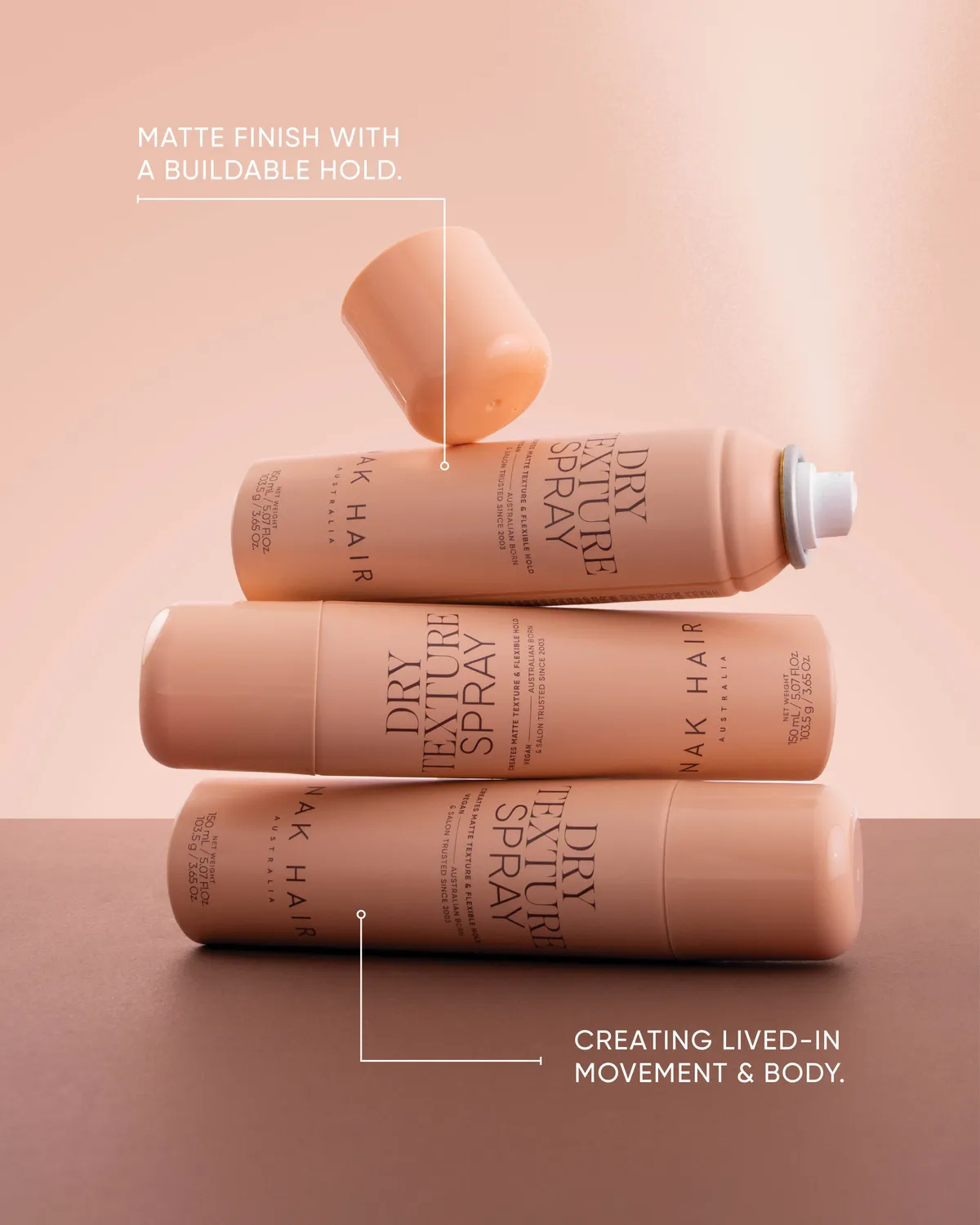 NAK Signature Dry Texture Spray matt 6/10