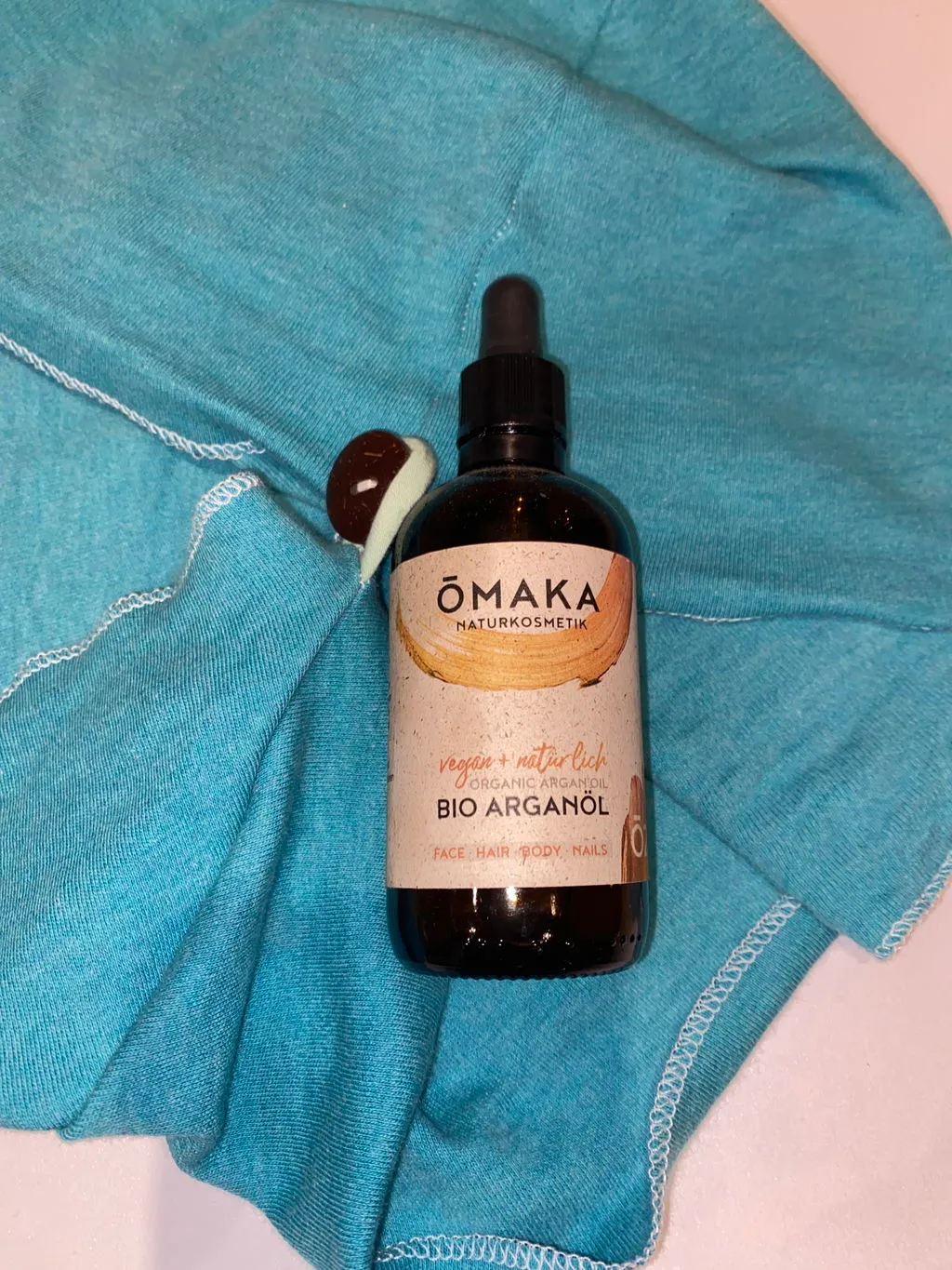ŌMAKA Bio arganolje 100 ml kaldpresset hud hår