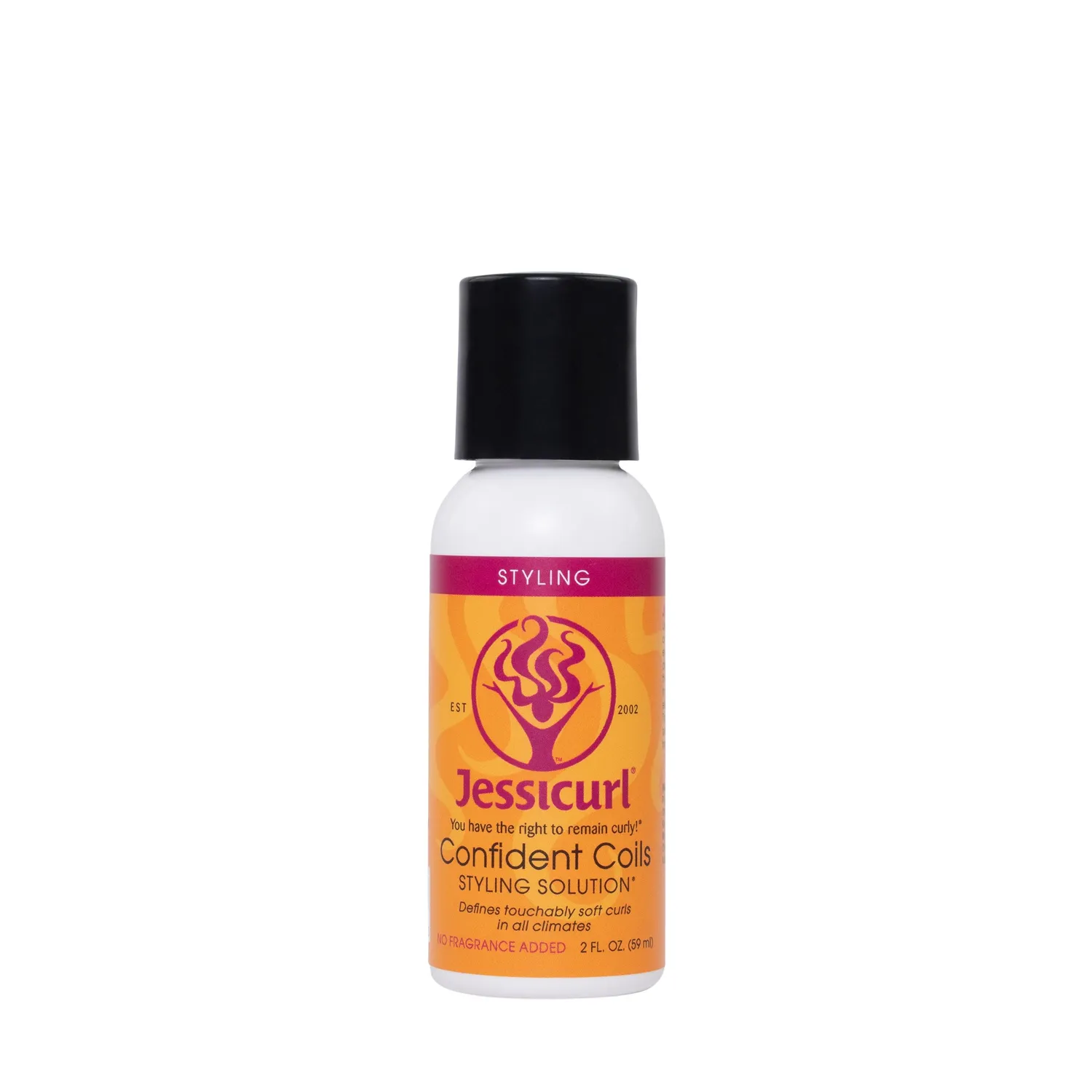 Jessicurl Confident Coils stylingkrem uten parfyme 237 ml