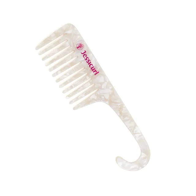 Jessicurl Wide Tooth Shower Comb dusjkam perle