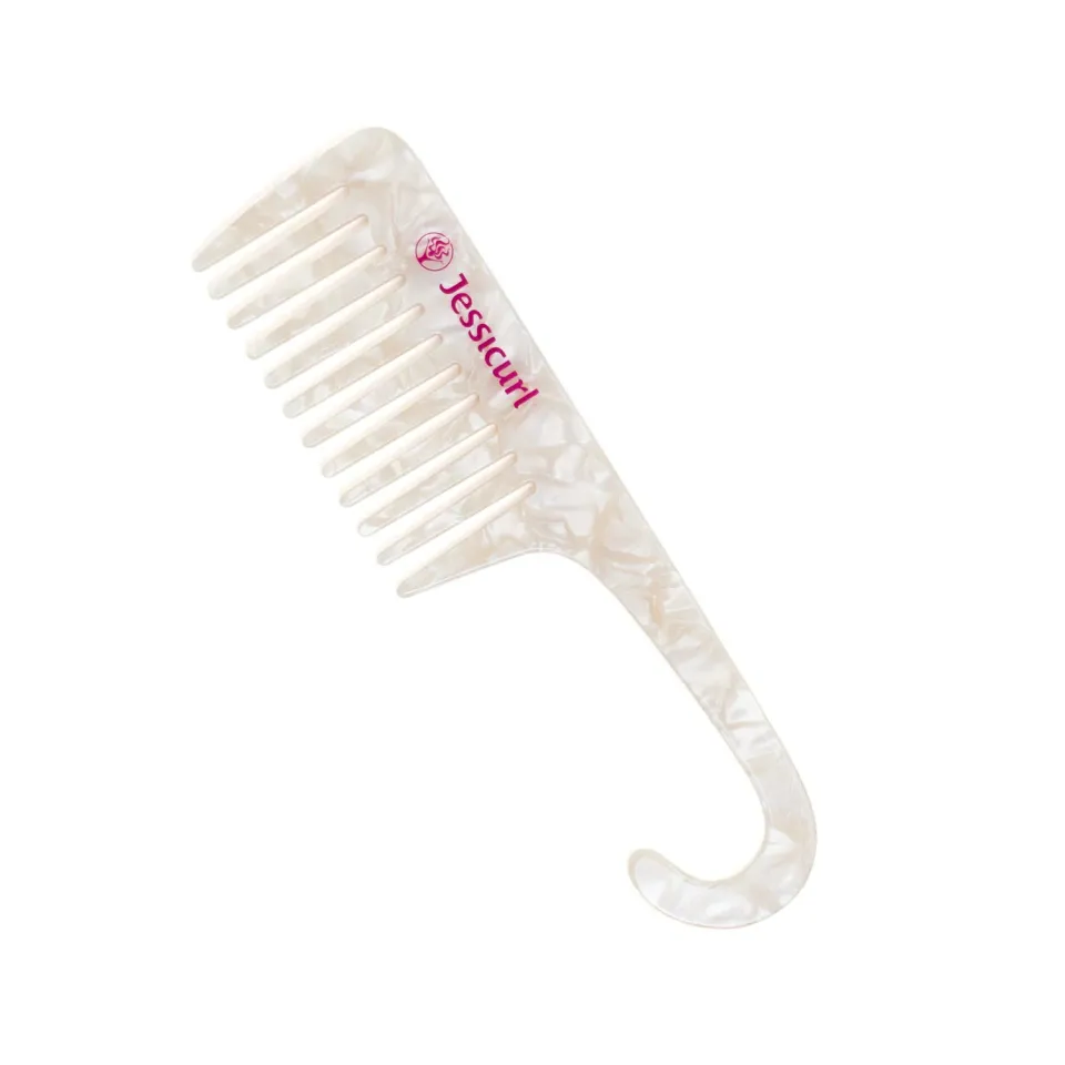 Jessicurl Wide Tooth Shower Comb dusjkam perle