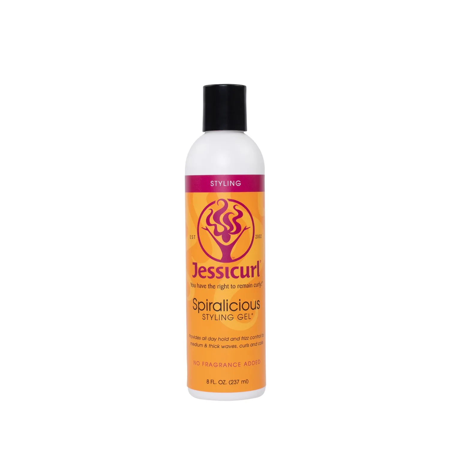 Jessicurl Spiralicious stylinggel krøller sterk hold