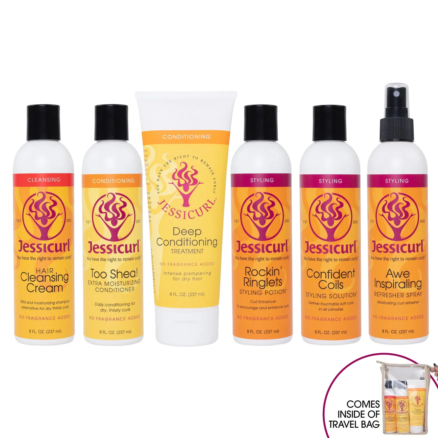 Jessicurl Rich & Radiant krøllesett tykke krøller