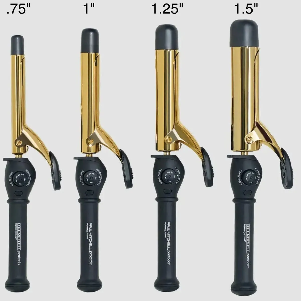 Paul Mitchell Express Gold krølltang 25 mm titan