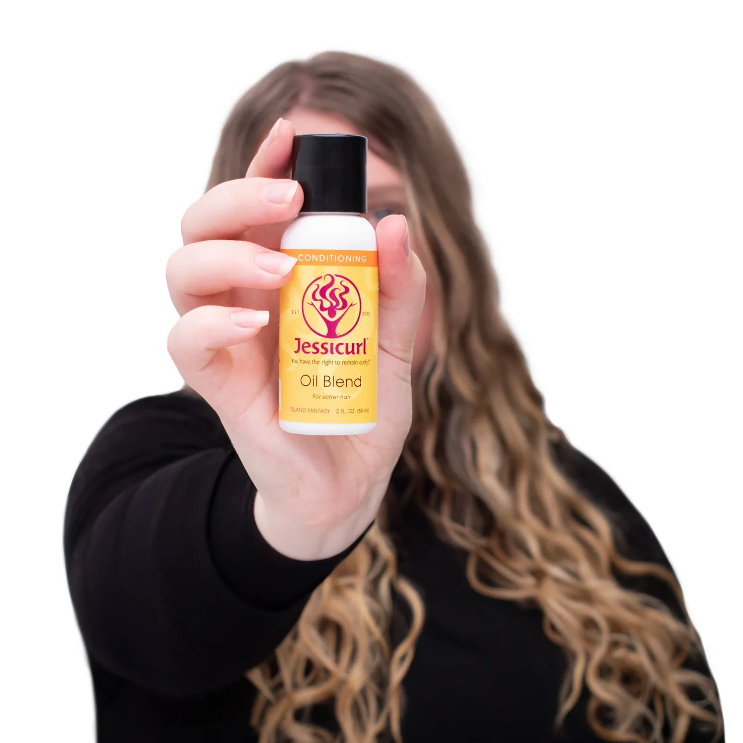 Jessicurl Oil Blend hårolje 59 ml glans og frizz
