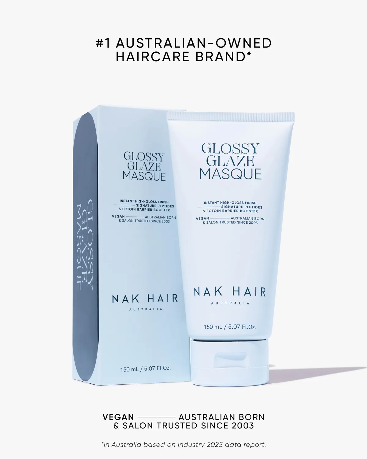 NAK Signature Glossy Glaze hårmaske glans