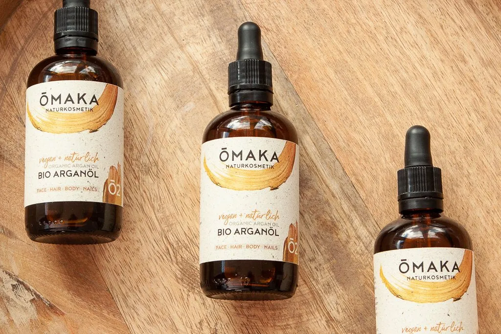 ŌMAKA Naturkosmetikk e-bok arganolje krøller DIY