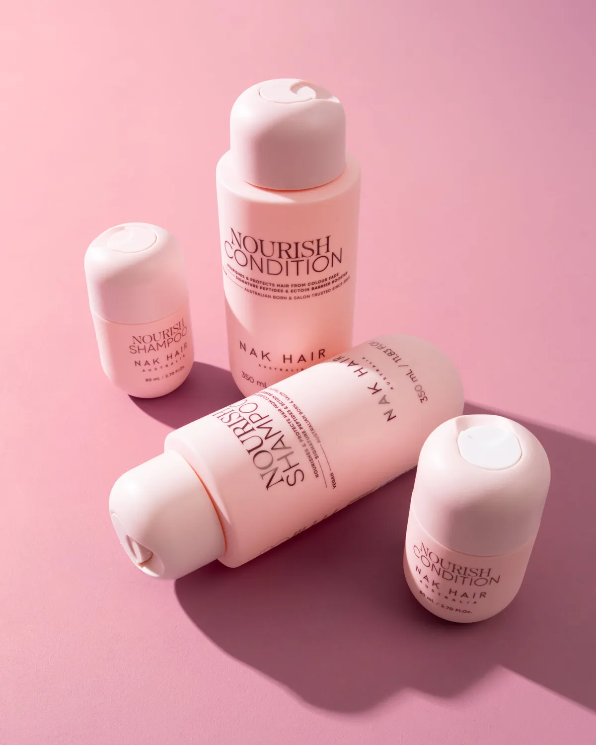 NAK Nourish Shampoo sjampo 80 ml farget hår