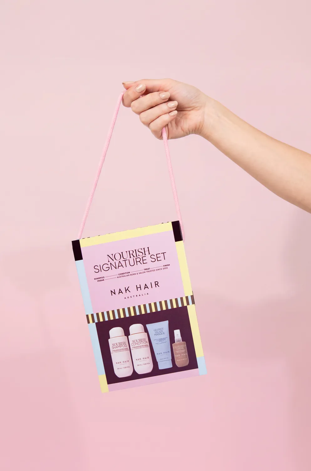 NAK Signature Nourish Quad hårsett fargepleie