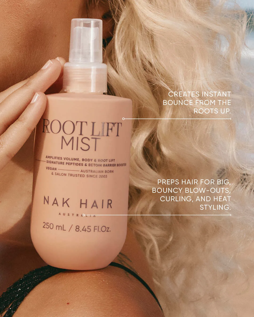 NAK Signature Root Lift Mist volumspray fint hår