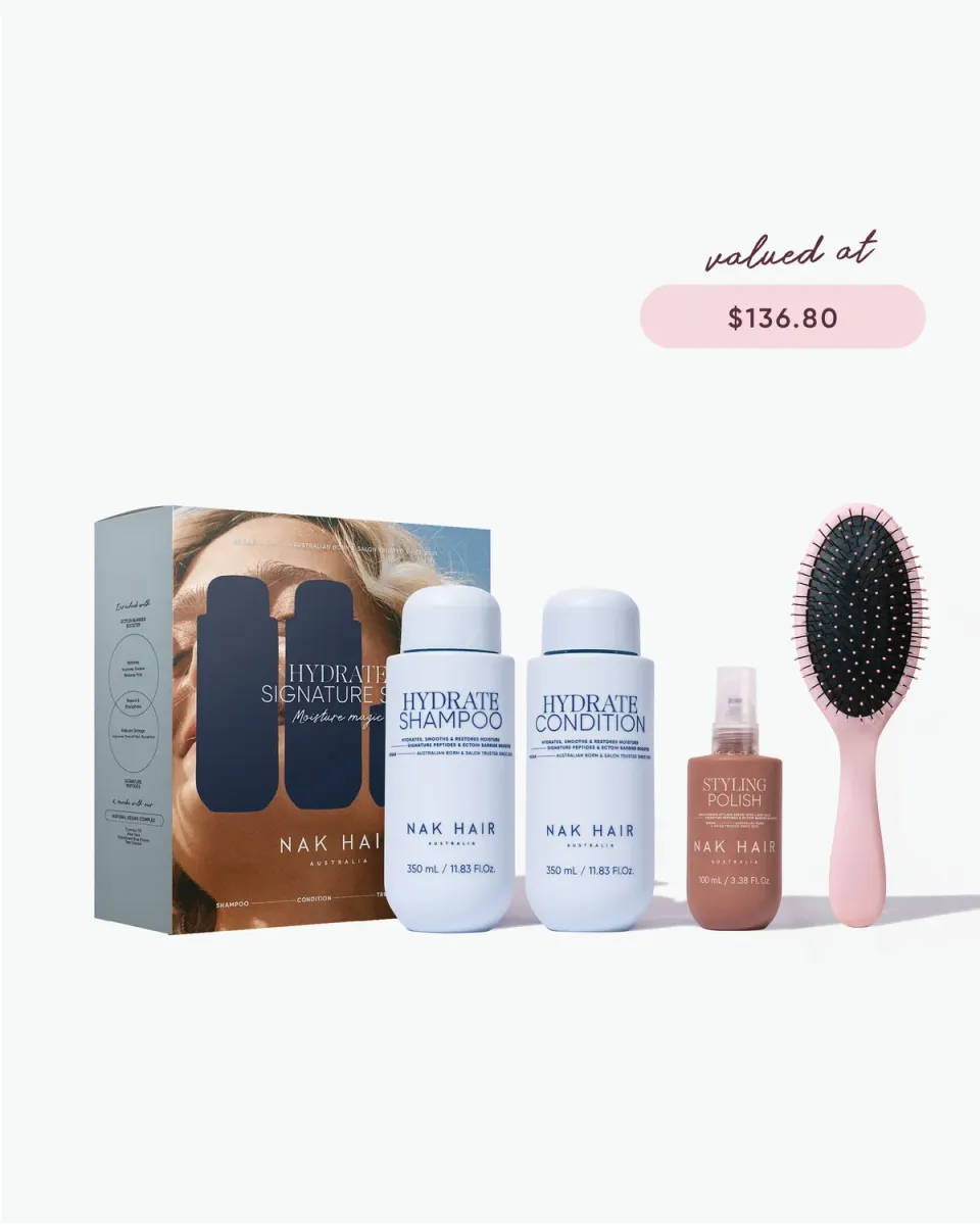 NAK Signature Hydrate Quad hårsett fukt 4-delt