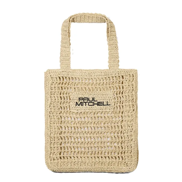 Paul Mitchell Woven Tote Bag stru00e5veske flettet